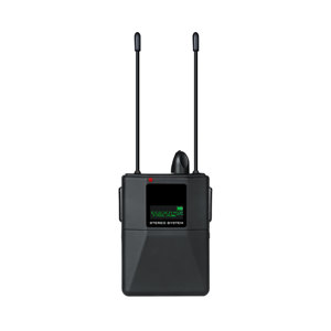 Système de monitoring intra-auriculaire sans fil UHF 2 canaux AC-220, son stéréo pour équipement audio de scène - Product Image 5
