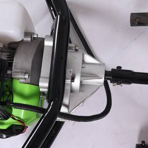 Trivella di terra industriale 52cc motore a Gas 2 tempi Post foro scavatrice albero di trasmissione esagonale fondazione di perforazione - Product Image 3