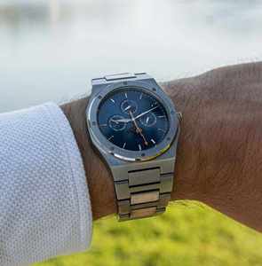 Nouvelle montre japonaise résistante à l'eau 30M en acier inoxydable 316L Movt Miyota Sub <span class=keywords><strong>Chrono</strong></span> de chine - Product Image 5