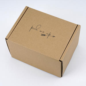 Boîtes d'expédition en carton ondulé imprimées sur mesure, écologiques, en papier kraft léger, pour l'emballage e-commerce - Product Image 2