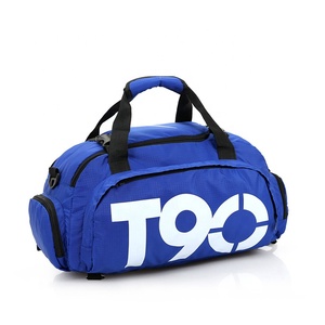 Customized <strong>Training</strong> Travel Foldable Expandable Dry Wet Separation Waterproof Duffel Bag Sport Gym Fitness Bag <strong>Backpack</strong> With Logo - Product Image 3