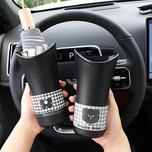 Cubo de almacenamiento para paraguas de coche y cubo de basura multifuncional impermeable colgante puerta ranura contenedor de almacenamiento accesorio decorativo - Product Image 2