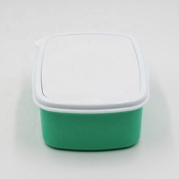 Boîte à lunch portable en plastique pour enfants, mignonne, personnalisable avec logo imprimé, vente en gros Sunyee, boîte à lunch vierge pour sublimation