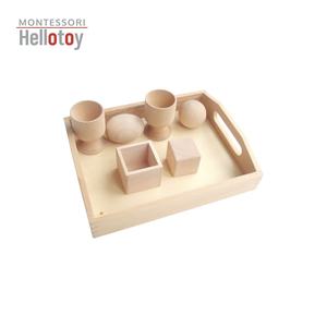 Jouet pour bébé, inspiration Montessori, exercice d'amortissement 3D des objets - Product Image 1