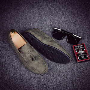 Doudou-zapatos informales de ante para hombre, mocasines ligeros de fondo suave para conducir, para primavera, 2022 - Product Image 4