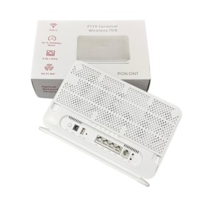 Terminal FTTR sans fil OEM FTTH GPON V173-50 Wifi6 4GE+1POTS+1USG Port optique descendant 2.4G/5G Wifi 7DB jusqu'à 3000 Mbps - Product Image 1