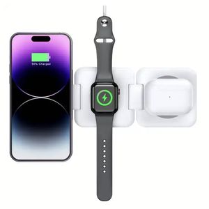 Portable Fast <b>Charging</b> Wireless Charger 15W PD Foldable <b>3</b> in 1 Magnetic Wireless <b>Charging</b> Station for Phone <b>3</b> in 1 Other Devices - Product Image 3