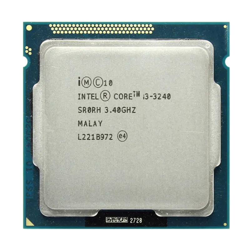 Intel 1155 Socket I3 3240 Dual-Core 3.4GHz LGA 1155 TDP 55W 3MB Cache Processor