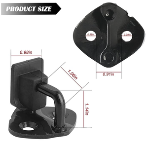 Goupille de verrouillage de <span class=keywords><strong>porte</strong></span> avec boulon compatible avec Ford F150 F250 F350 99-16 Simple Cabine ou Double Cabine - Remplacement du mécanisme de verrouillage #   9L3Z-1522008-A - Product Image 3