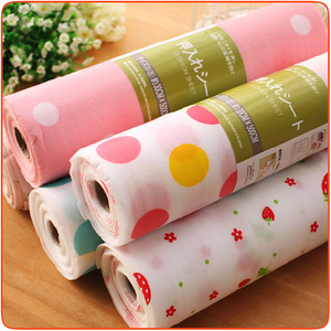 Japanese Style Floral Print Cabinet Mat 30x300cm Waterproof Non-Slip Drawer Liner Home Wardrobe Organizer - Product Image 1