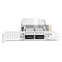 Carte adaptateur KEXINT HPC/AI 400 Gbps PCIe Gen5 ConnectX-7 MCX755106AC-HEAT, cryptage matériel, double port QSFP112, carte réseau intelligente