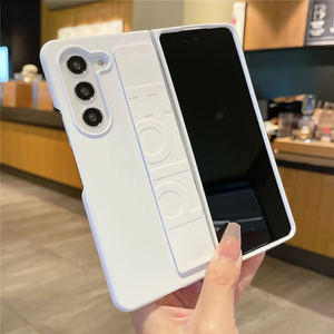 Sang trọng mềm Silicone dây đeo cổ tay khung điện thoại trường hợp đối với <span class=keywords><strong>Samsung</strong></span> <span class=keywords><strong>Galaxy</strong></span> Z gấp 6 5 4 <span class=keywords><strong>3</strong></span> zfold <span class=keywords><strong>3</strong></span> trường hợp siêu Mỏng Matte cứng Bìa - Product Image 1