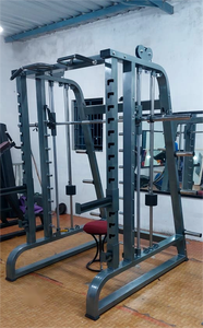 Máquina Smith para <span class=keywords><strong>Gimnasio</strong></span> <span class=keywords><strong>y</strong></span> Uso Doméstico Freeman en Oferta, Máquina <span class=keywords><strong>de</strong></span> Sentadillas Hack <span class=keywords><strong>y</strong></span> Rack <span class=keywords><strong>de</strong></span> Potencia para Entrenamiento <span class=keywords><strong>de</strong></span> Fuerza, Máquina Smith <span class=keywords><strong>de</strong></span> Acero - Product Image 2