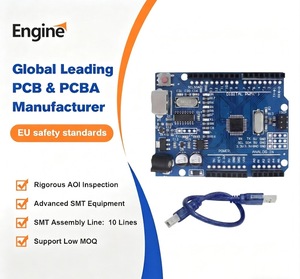Atmega328P MCU Development Board Compatible with Arduino R3 Improved Version Motherboard for Educational and DIY Projects
