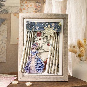 30 pièces de matériel à thème floral de la série <span class=keywords><strong>ManSe</strong></span> QiMeng, chaque sac contenant du ruban floral - Product Image 4