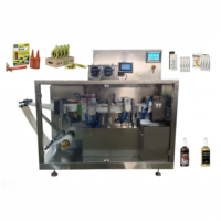 Remplissage et scellage aseptiques salins normaux automatiques de tube en plastique de machine d'ampoule BFS