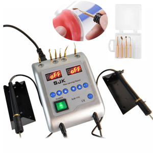 Encerador eléctrico <span class=keywords><strong>de</strong></span> <span class=keywords><strong>doble</strong></span> pluma, cuchillo <span class=keywords><strong>de</strong></span> cera para tallar, equipo <span class=keywords><strong>de</strong></span> <span class=keywords><strong>laboratorio</strong></span> Dental, encerador eléctrico, cuchillo para tallar, contiene 6 puntas <span class=keywords><strong>de</strong></span> cera con bolígrafo - Product Image 1