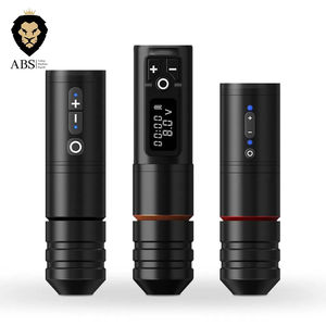 ABS <span class=keywords><strong>Ninja</strong></span> Pro 2400mAh 4mm carrera profesional máquina de tatuaje inalámbrica pluma de tatuaje rotativa con Motor sin núcleo para arte corporal de artista - Product Image 1