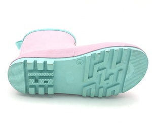 الوردي اللون المطاط الاطفال للماء ولينغتون الأحذية - Product Image 6