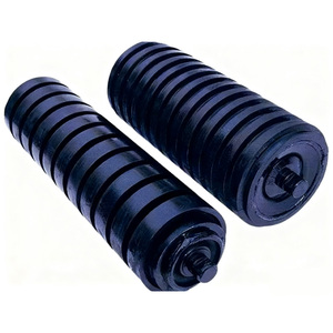 Rodillo Espiral de Aluminio Autolimpiante para Cintas Transportadoras en Minería y Canteras, Nuevo - Product Image 5