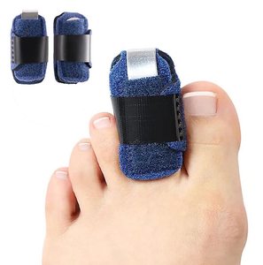 Neopren çekiç ayak düzleştirici bükülmüş veya kıvrılmış ayak düzeltici pençe veya kırık ayak kurtarma için çarpık ayak atel ayak Brace - Product Image 1