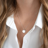 Collier de couple personnalisé EMANCO en acier inoxydable, design combiné, plusieurs modes de port, gravé, vente en gros, dropshipping