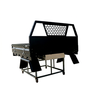 3.0mm Aluminum Checker Plate Ute Tray <b>with</b> Galvanized Iron Chassis for 4x4 - Product Image 1