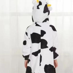 Pijamas de una pieza de terciopelo Coral de alta calidad comodidad en el hogar cálido nuevo estilo dulce al por mayor con cierre de cremallera pijamas de dibujos animados - Product Image 2