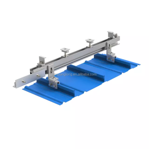 Sistema de Soporte para Paneles Solares Fotovoltaicos GL Solar HDG, Montaje en Suelo, Acero Inoxidable y Aleación de Aluminio, Garantía de 25 Años - Product Image 1