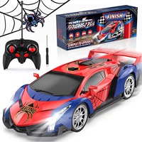 Voitures télécommandées Dowellin pour enfants, voitures RC pour garçons, jouets de voitures électriques à l'échelle 1:18, voitures de course pour enfants