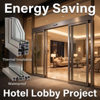 Mecanismo de Deslizamiento Paralelo para Marco de Ventana, Etapa de Cierre Final, Sistema Híbrido Único, Moderno, con Rotura de Puente Térmico, Aleación de Aluminio, Eficiente Energéticamente
