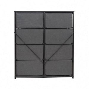 Modern Living Room Fabric <b>Cabinets</b> With Freestanding Durable Stainless Steel MDF Panel Pine and Various Colors - Product Image 3