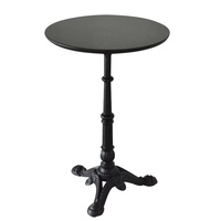 (SP-RT108) Table et chaises de cafétéria, table de cafétéria carrée en bois