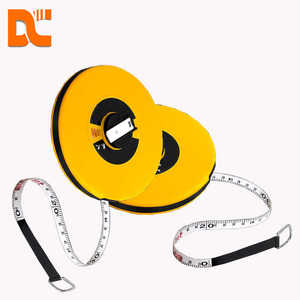 ABS PVC fibre de verre outils à main matériel Logo personnalisé <span class=keywords><strong>pas</strong></span> <span class=keywords><strong>cher</strong></span> entièrement clos métrique <span class=keywords><strong>10m</strong></span> 15m 20m 30m 50m ruban de cuir fermé mètre - Product Image 2