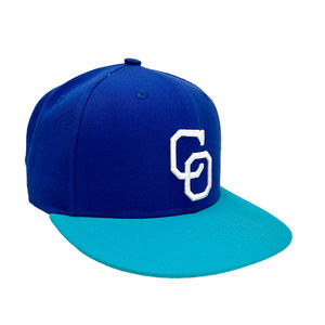 Ricamo rialzato personalizzato in twill acrilico di lana blu Navy 59 e FIFTY close back Fitted Cap - Product Image 3