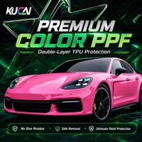 Film de protection de carrosserie KUCAI 7,5 mil en TPU pour changement de couleur de voiture, auto-réparant, anti-rayures, en vinyle, 1,52*15M/rouleau