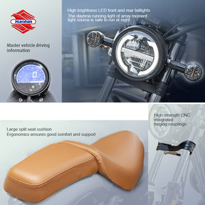 Nuevo Diseño, Venta Caliente, Motocicleta Scooter de Gasolina Haojun HFTZ de 200cc, Velocidad Máxima >80km/h, Proveedor de China - Product Image 6