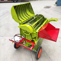 Décortiqueuse et Batteuse de Riz à Moteur Essence, Mini-Machine Professionnelle pour le Décorticage de Grains et Paddy, Matériel Agricole