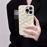 Étui de protection pour téléphone portable en TPU, design de luxe multicolore électroplaqué, pour iPhone 12 13 14 15 16 17 18 Pro Max