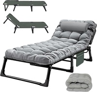 Lit pliant léger pour le camping en plein air