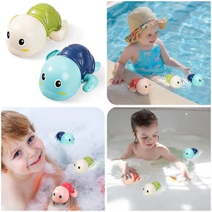 Simpática Tortuga Nadadora Juguetes de Baño Flotantes Juguetes de Bañera para Bebé Niño Pequeño Juguetes de Agua de Piscina - Product Image 6