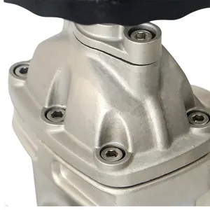 304/316 запорный клапан из нержавеющей стали с мягким уплотнением, эластичное уплотнение сиденья, скрытый запорный клапан