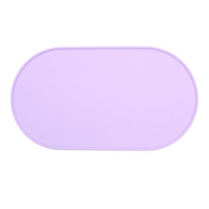 OEM ODM Yuvarlak Su Geçirmez Gıda Sınıfı Silikon Evcil Hayvan Kedi Köpek Mama Kabı Tabağı Küçük Hayvanlar Su Besleme Altlığı Dış Mekan/İç Mekan Kullanımı - Product Image 5
