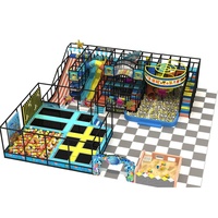 Équipement de parc d'attractions intérieur multifonctionnel commercial pour enfants et parents, marque chinoise, type château ludique