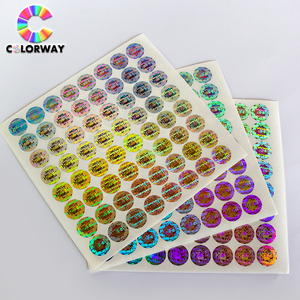 Biểu Tượng Tùy Chỉnh Chất Lượng Cao Chống Hàng Giả Thanh An Ninh Qr Loạt Ngẫu Nhiên Mã Tự Dính Nhãn 3D Ba Chiều Sticker In Ấn - Product Image 2