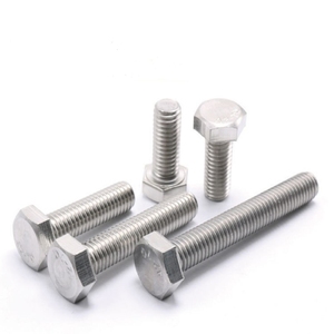 Vis à tête hexagonale en acier inoxydable galvanisé DIN 931 933 8.8, vente chaude en stock de notre usine chinoise - Product Image 6