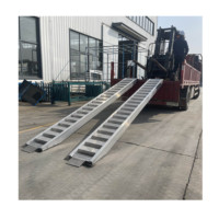 Rampes de chargement portables robustes en aluminium pour chariots élévateurs et excavatrices 2025