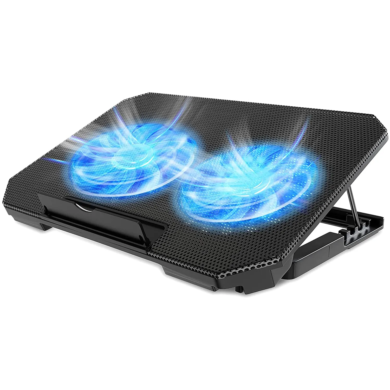 NUOXI Double Fans Cooler Notebook Stand Cooler Soporte Para Laptop Cooling Pad For 12-16 Inch