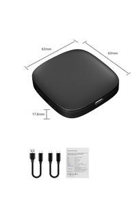 Adaptador Inalámbrico CarPlay Android IOS AI Box WiFi <span class=keywords><strong>YouTube</strong></span> Netflix Compatible con Actualización Multimedia para Automóvil Inteligente Ai Box - Product Image 6