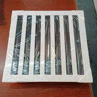 Grilles d'aération linéaires à fentes en aluminium pour système de climatisation HVAC à 2 fentes